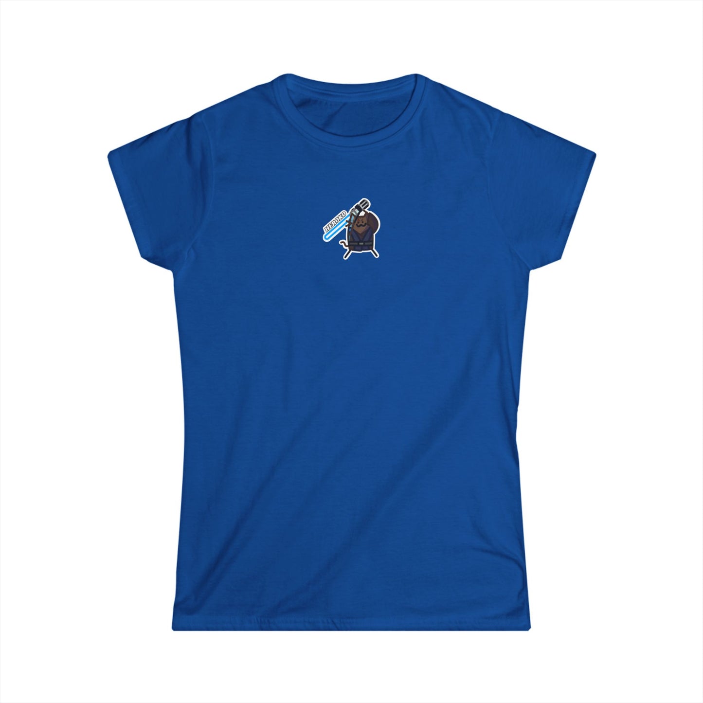 Slim Fit Tee - Jedi Cat Design