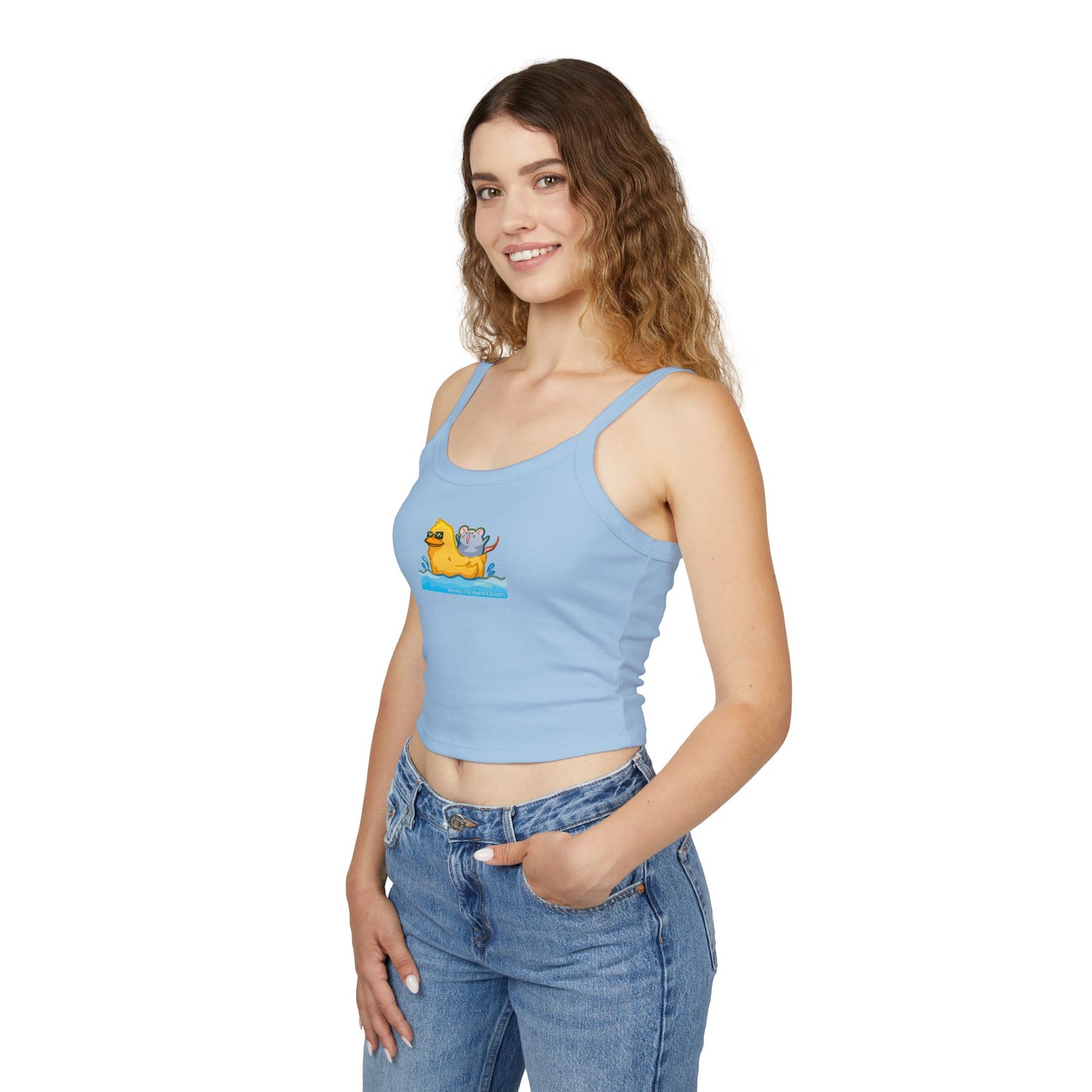 Summer Swimming Buddies Tank Top - Women's Spaghetti Strap