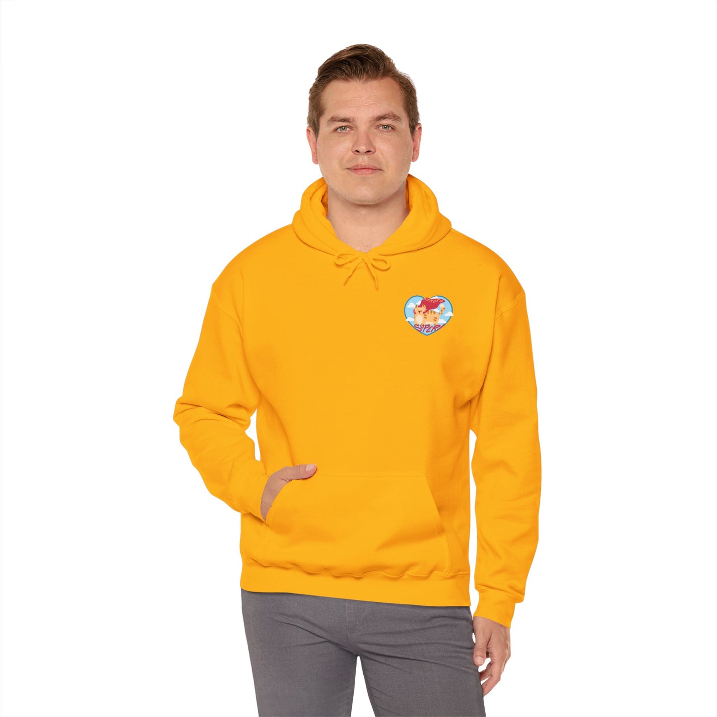 Adults SUPER CAT HEART Hoodie