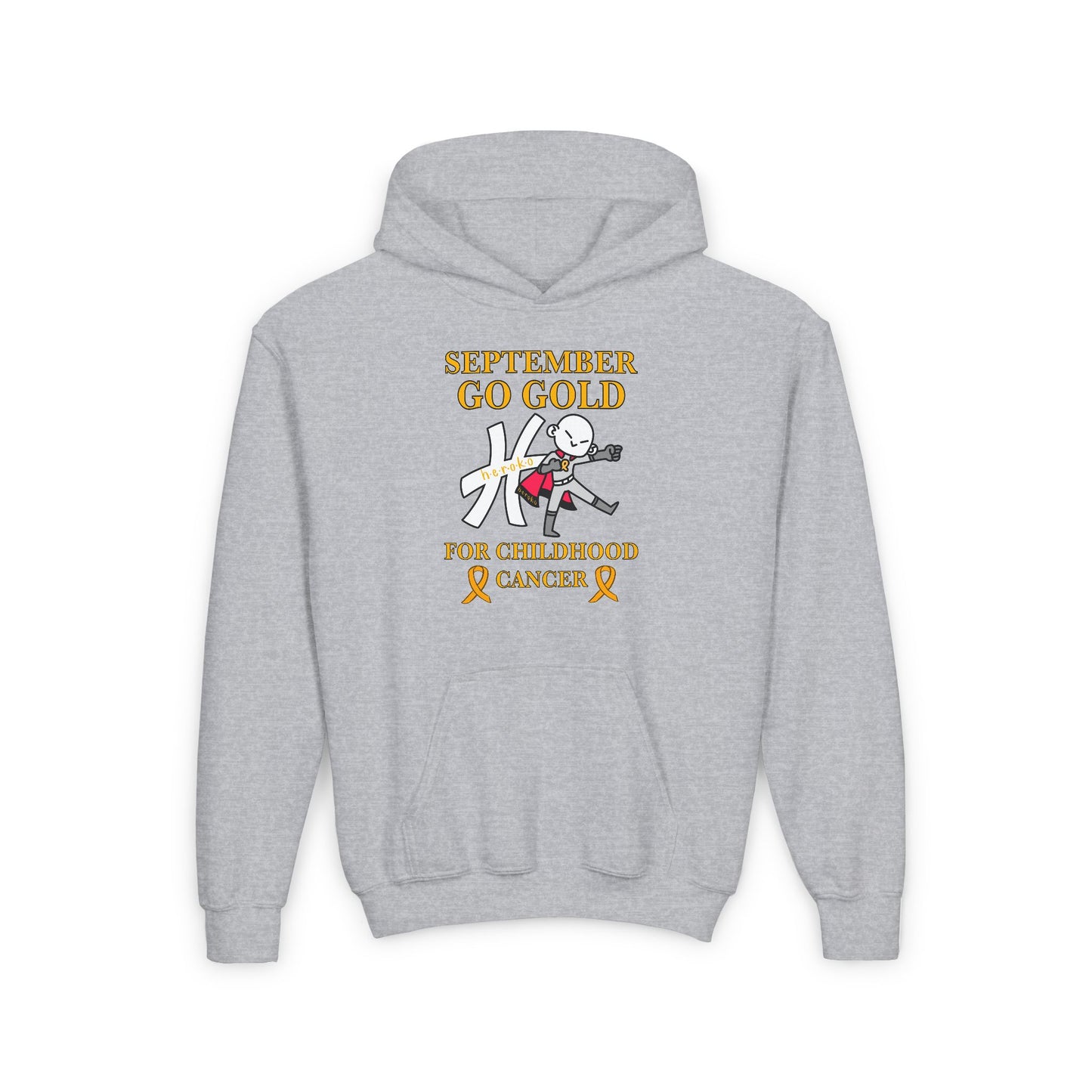 Youth GO GOLD HEROKO Hooded Sweatshirts