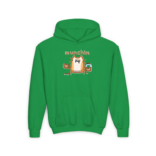 Youth COLOR MUNCHIN CAT Hooded Sweatshirts