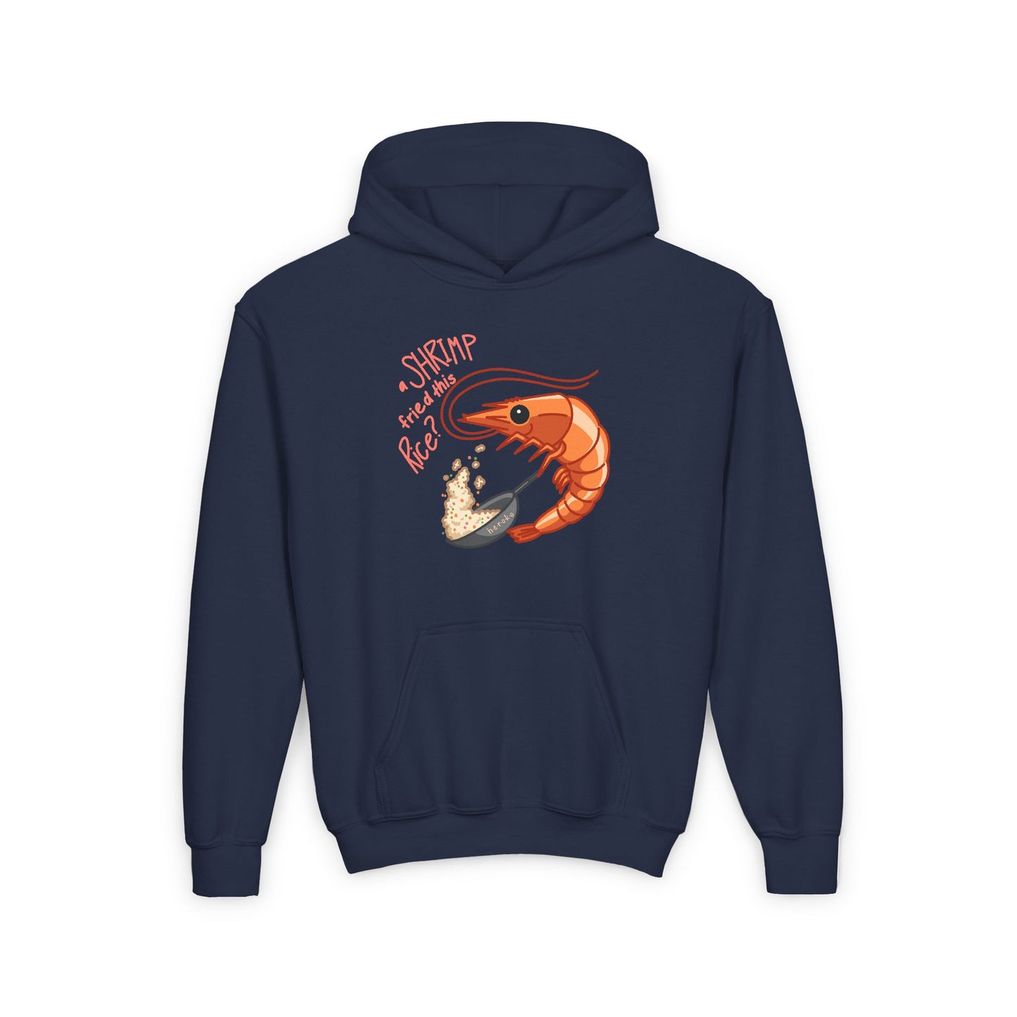 Youth SHRIMP FRIED RICE Hooded Sweatshirts