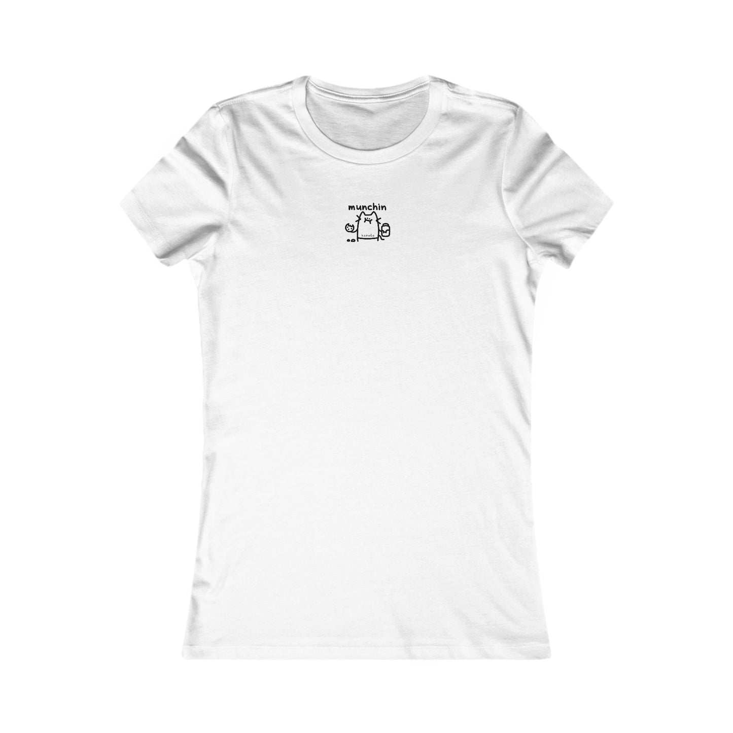 Women's CATS MUNCHIN Slim Fit Favorite Tee