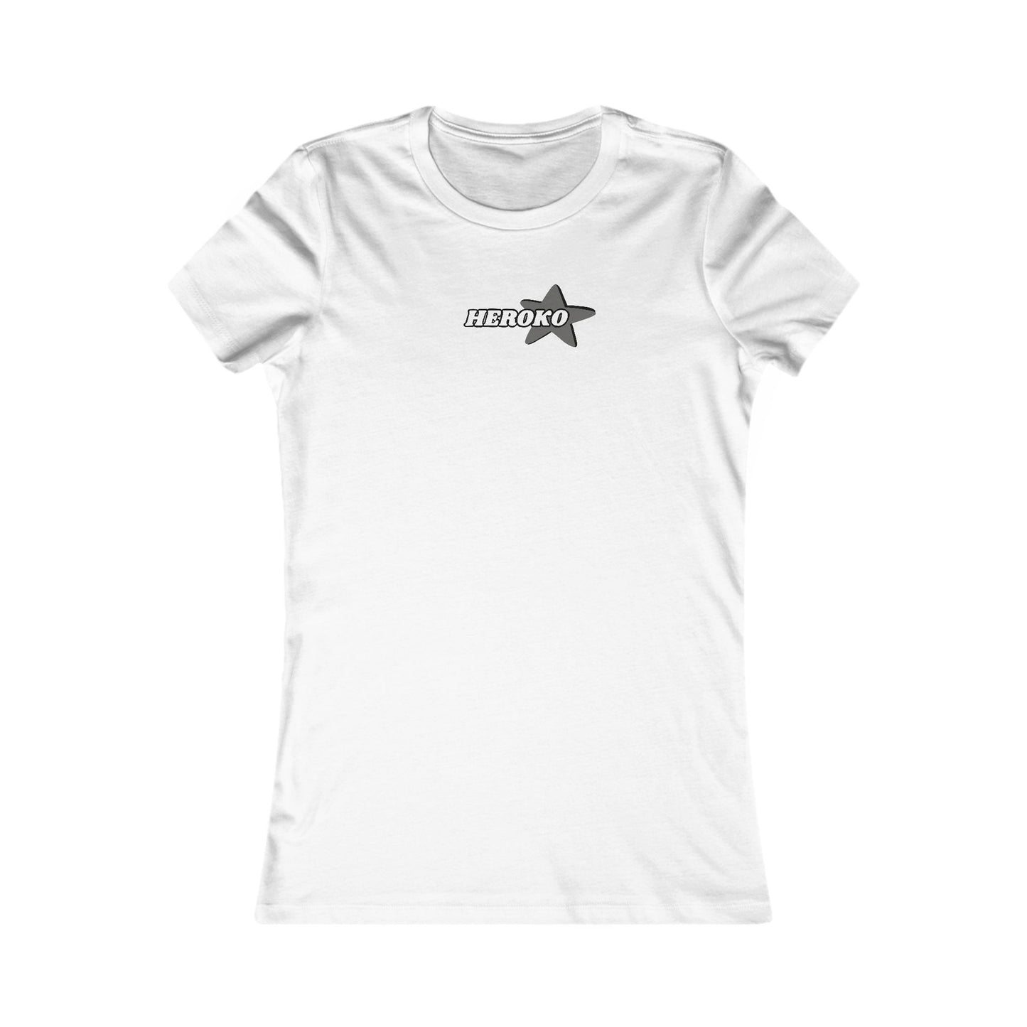 Women's HEROKO B&W STAR Slim Fit Favorite Tee