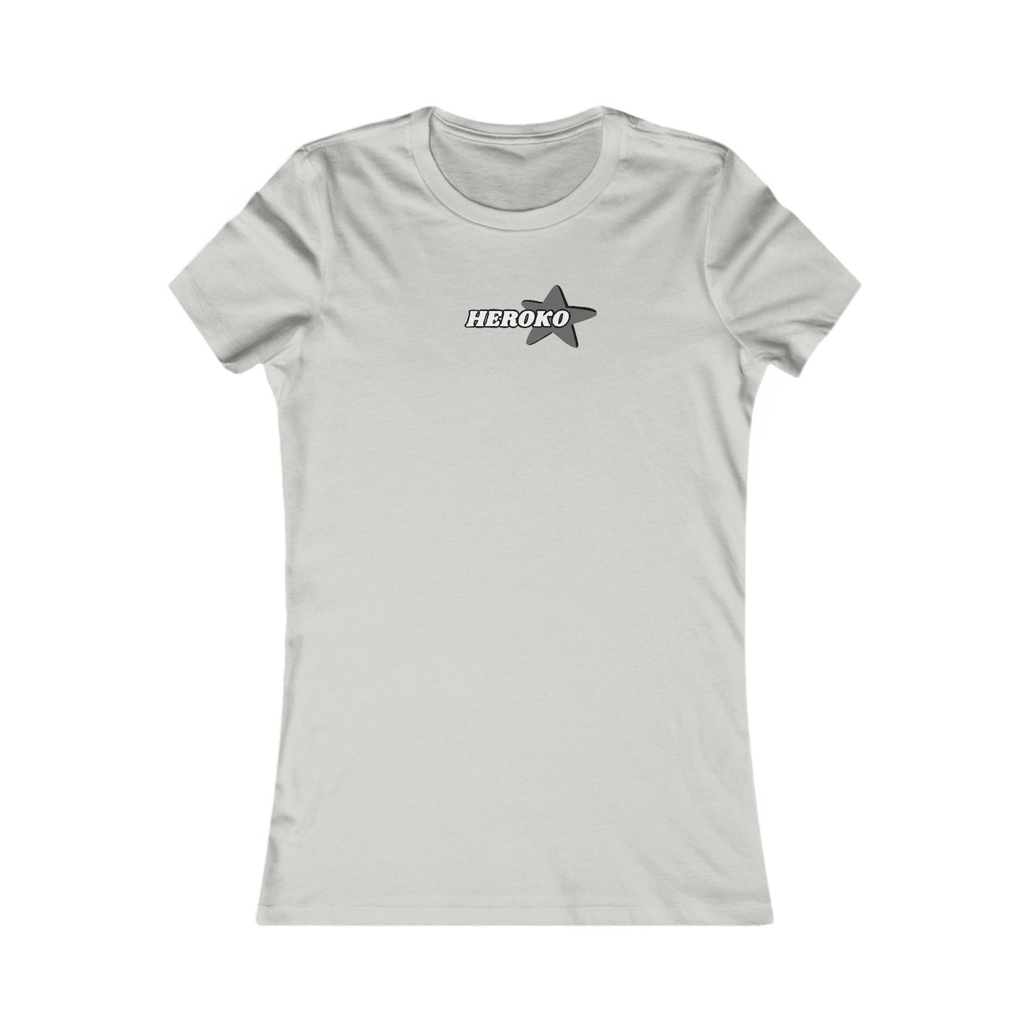 Women's HEROKO B&W STAR Slim Fit Favorite Tee