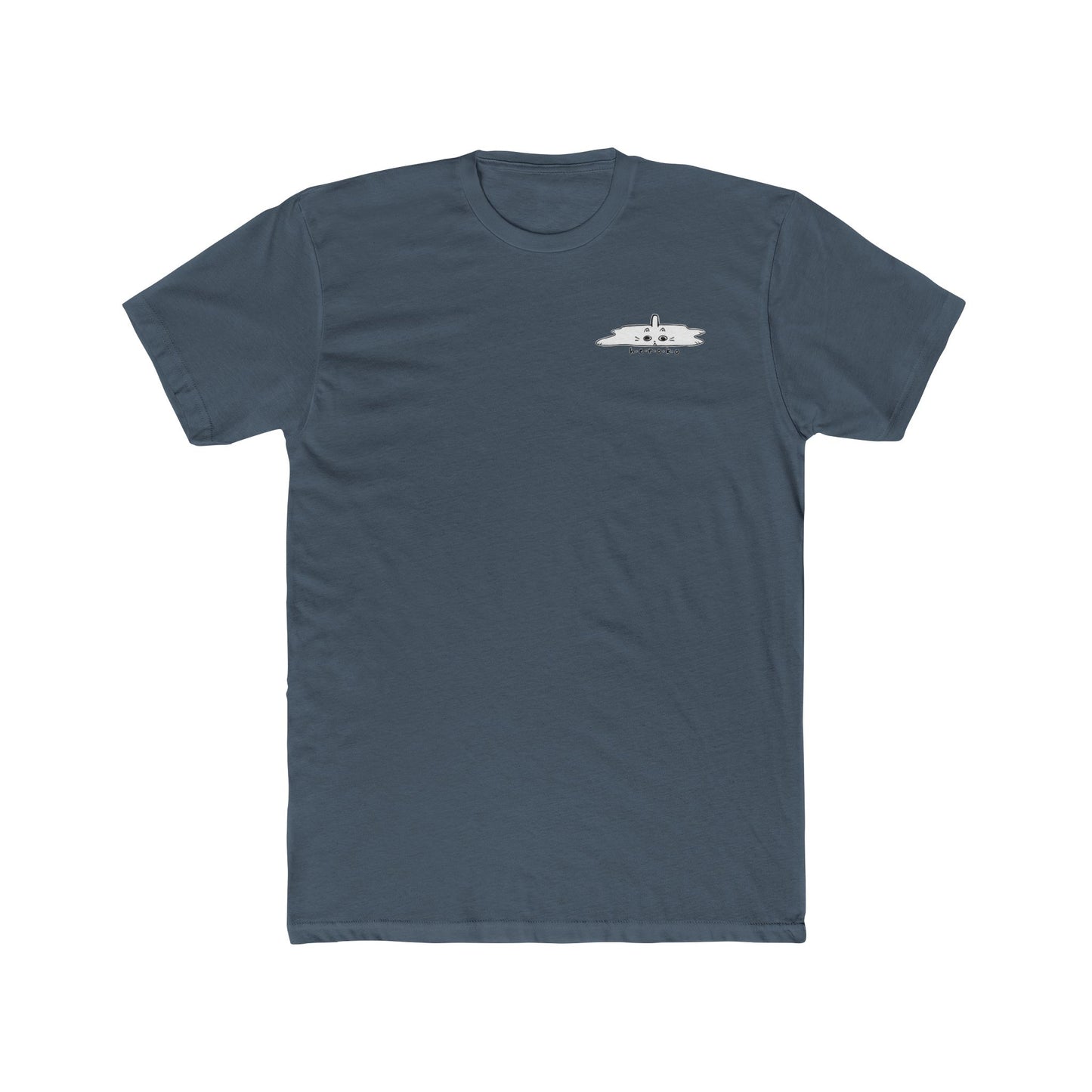 Adults CAT PUDDLE Classic Fit Cotton Tee