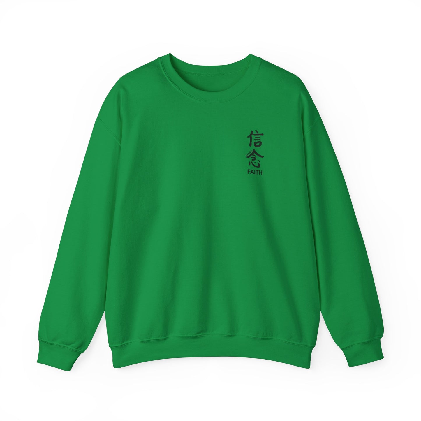 Adults FAITH IN CHINESE Crewneck Sweatshirt