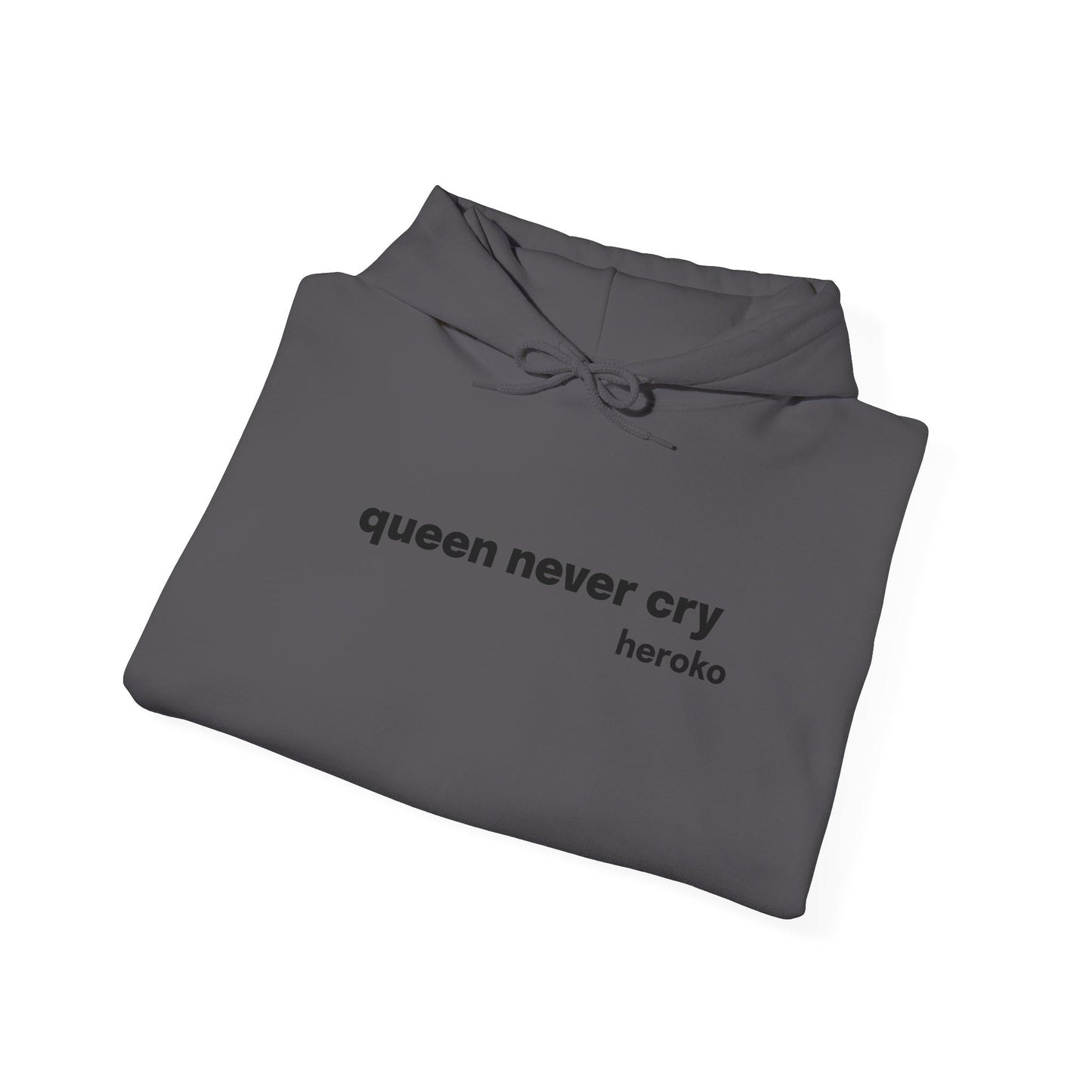 Adults QUEEN NEVER CRY MEME Hoodie