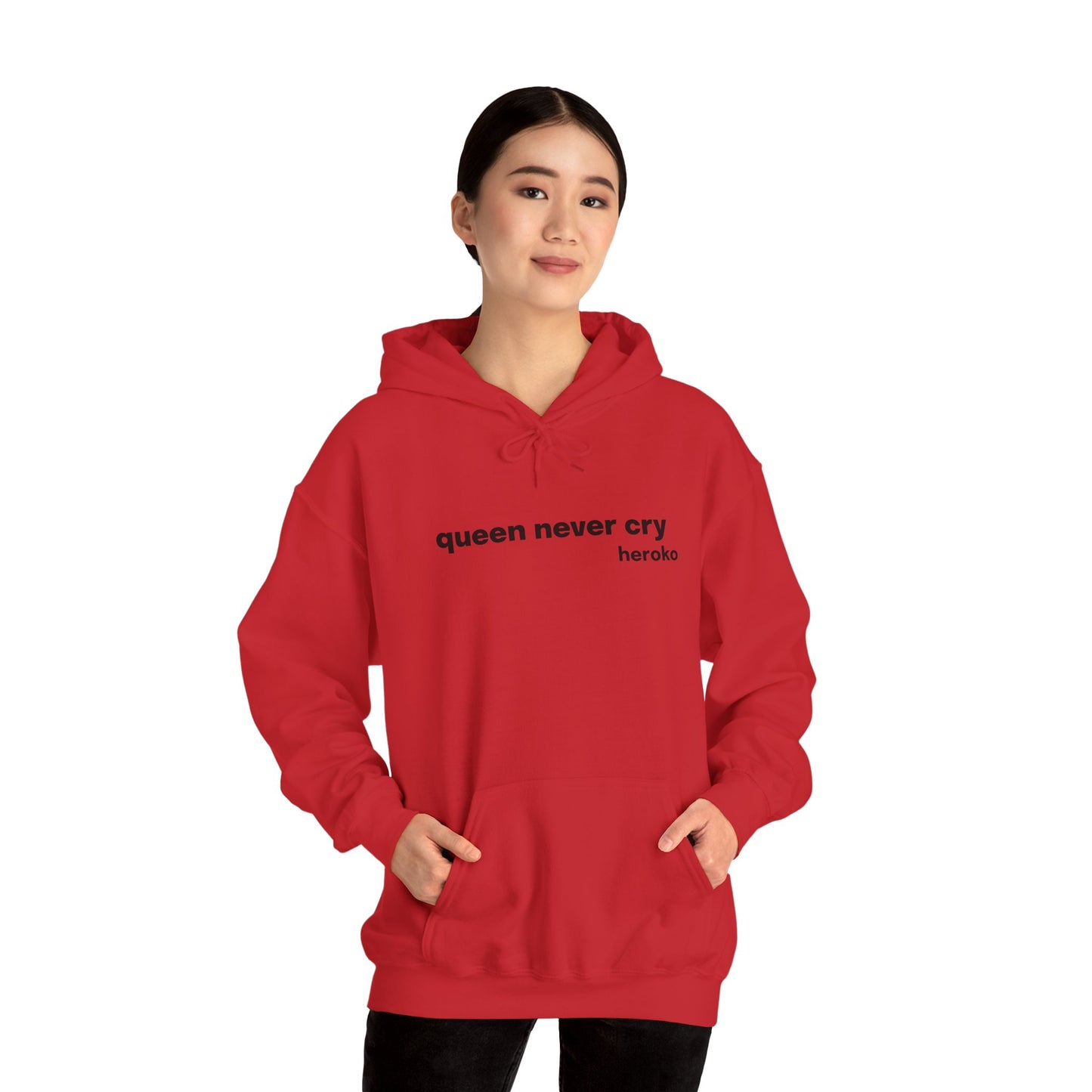 Adults QUEEN NEVER CRY MEME Hoodie