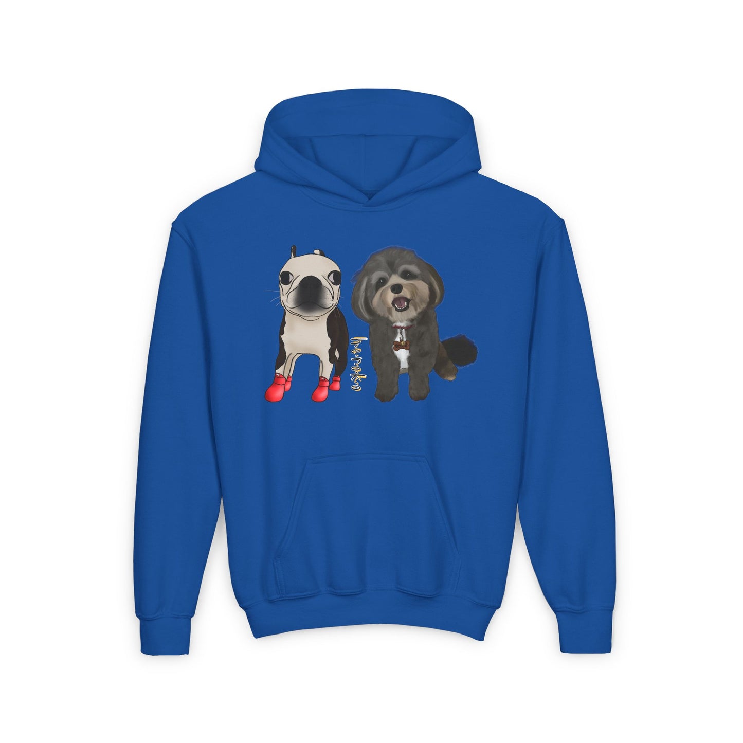 Youth TWO DOGS Hooded Sweatshirts