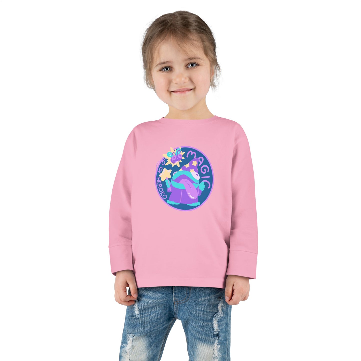 Toddler's MAGIC FROG PATCH Long Sleeve Tee