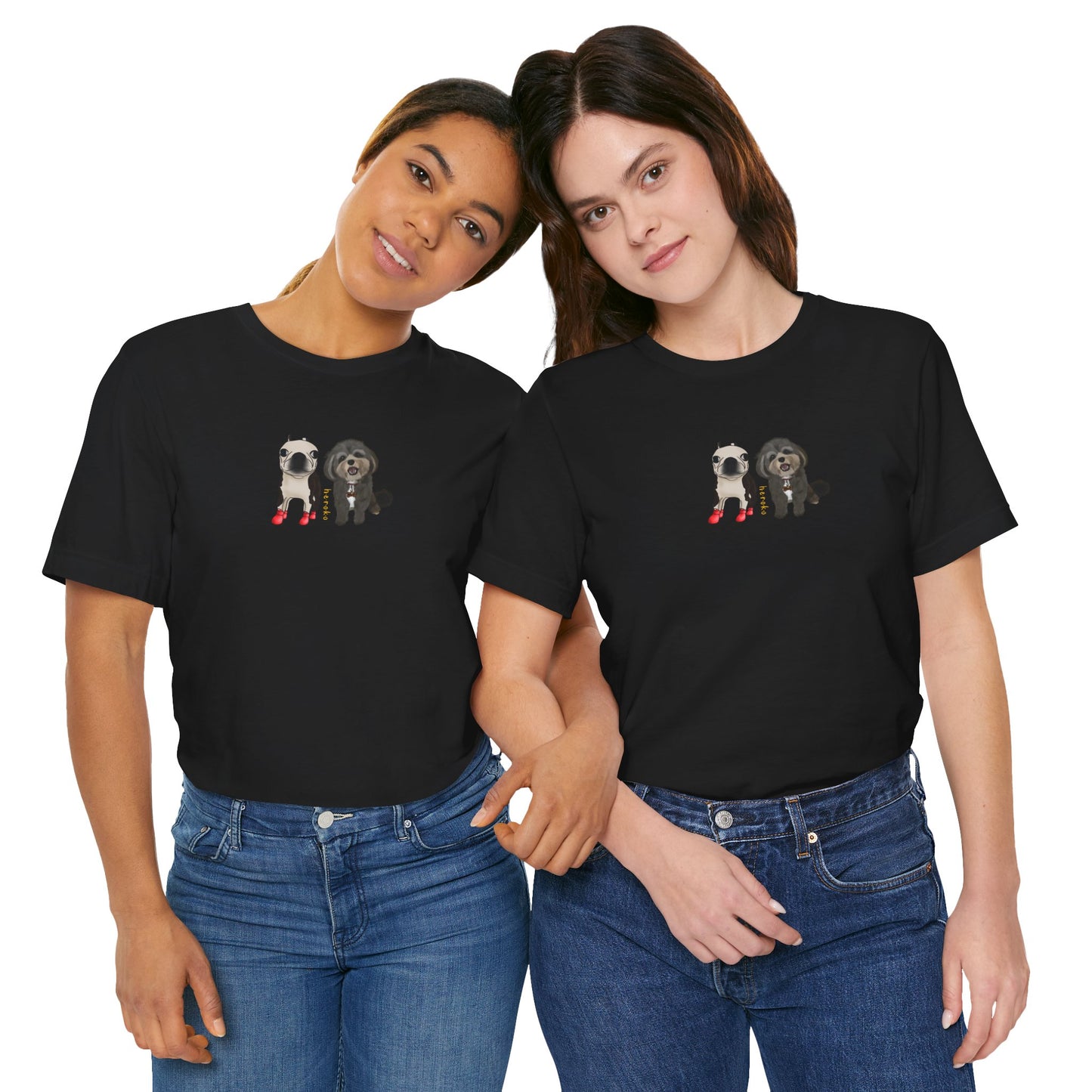 Adults TWO DOGS Retail Fit Cotton Tee