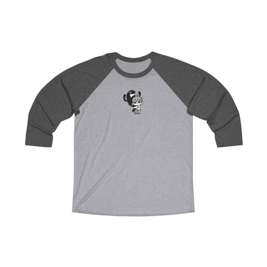 Adults LOVE ALL CREATURES Tri-Blend 3\4 Raglan Tee