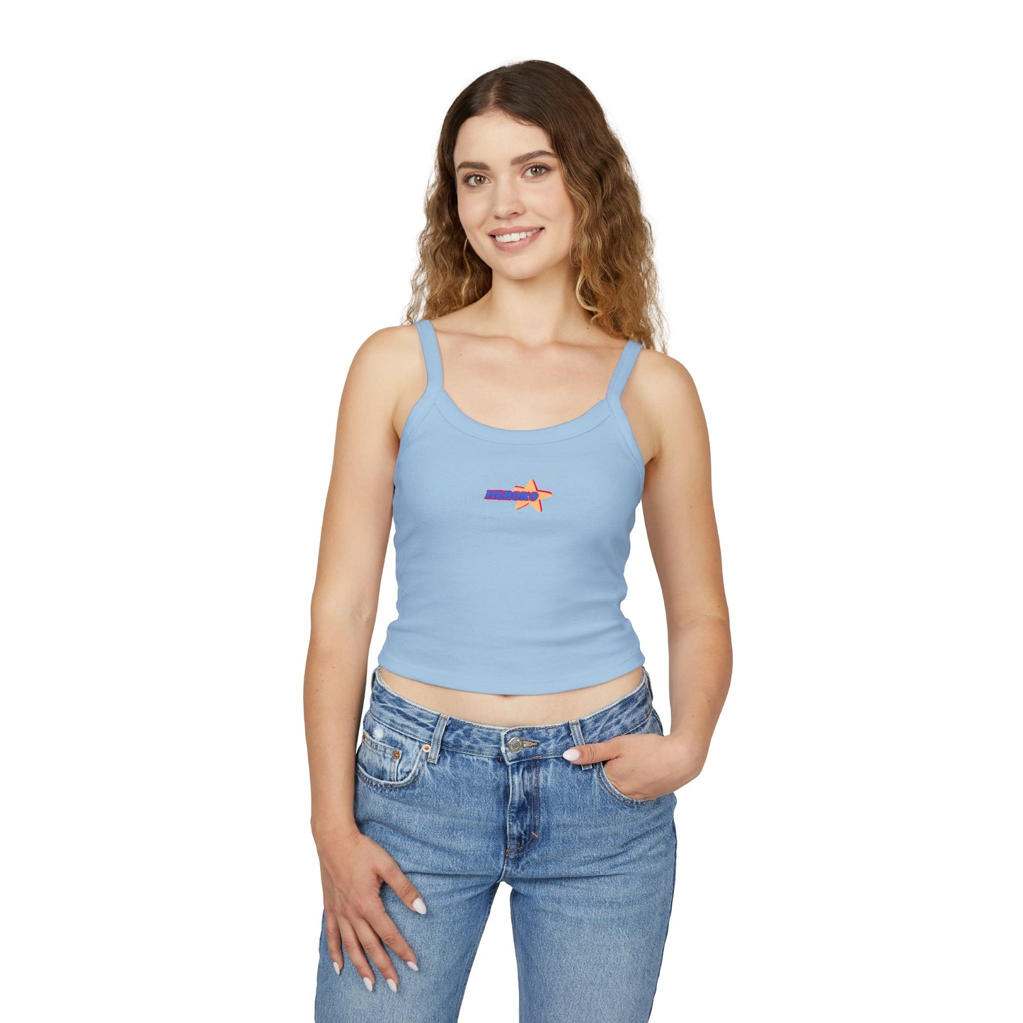 Heroko Retro Star Women's Spaghetti Strap Tank Top - Perfect for Summer Outfits