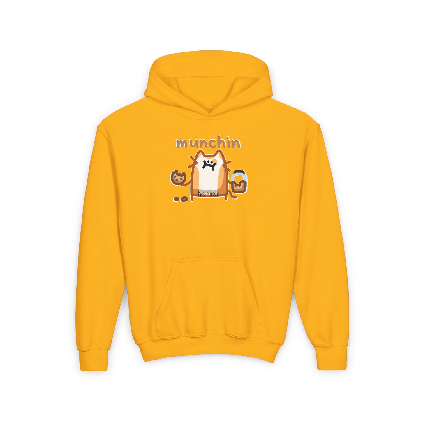 Youth COLOR MUNCHIN CAT Hooded Sweatshirts