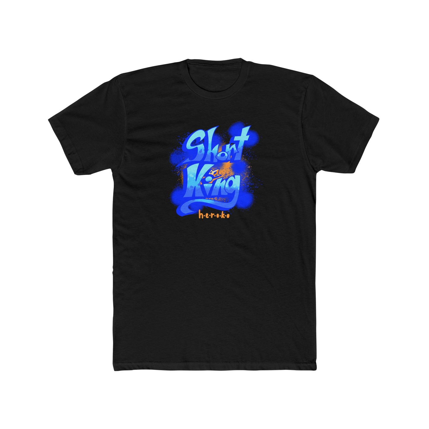 Adults Unisex Cotton Tee - SHORT KING Design