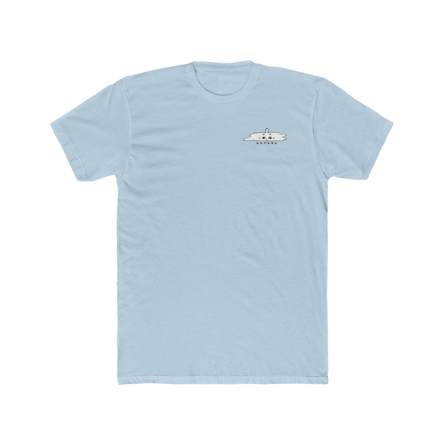 Adults CAT PUDDLE Classic Fit Cotton Tee
