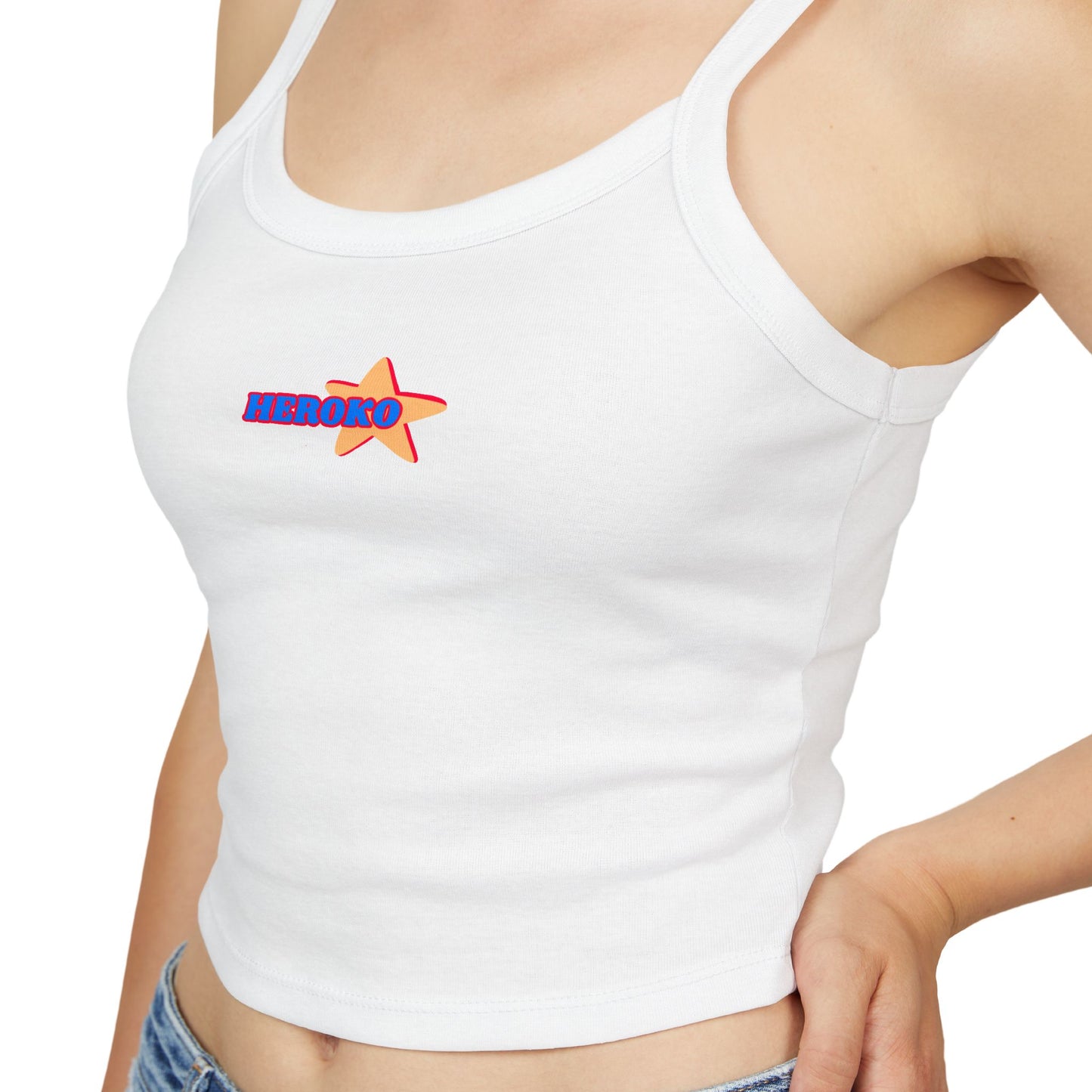Heroko Retro Star Women's Spaghetti Strap Tank Top - Perfect for Summer Outfits