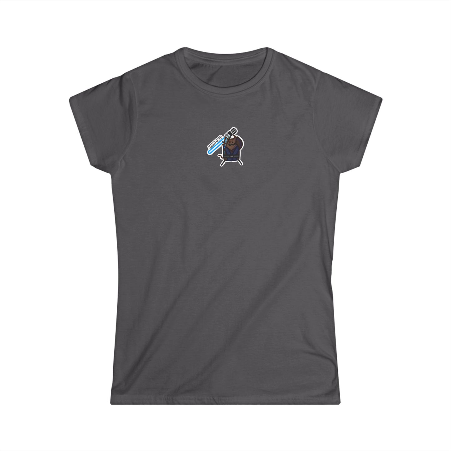 Slim Fit Tee - Jedi Cat Design